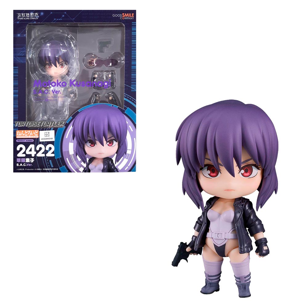 FIGURA NENDOROID MOTOKO KUSANAGI SAC VER 2422 FIGURA NENDOROID MOTOKO KUSANAGI SAC VER 2422